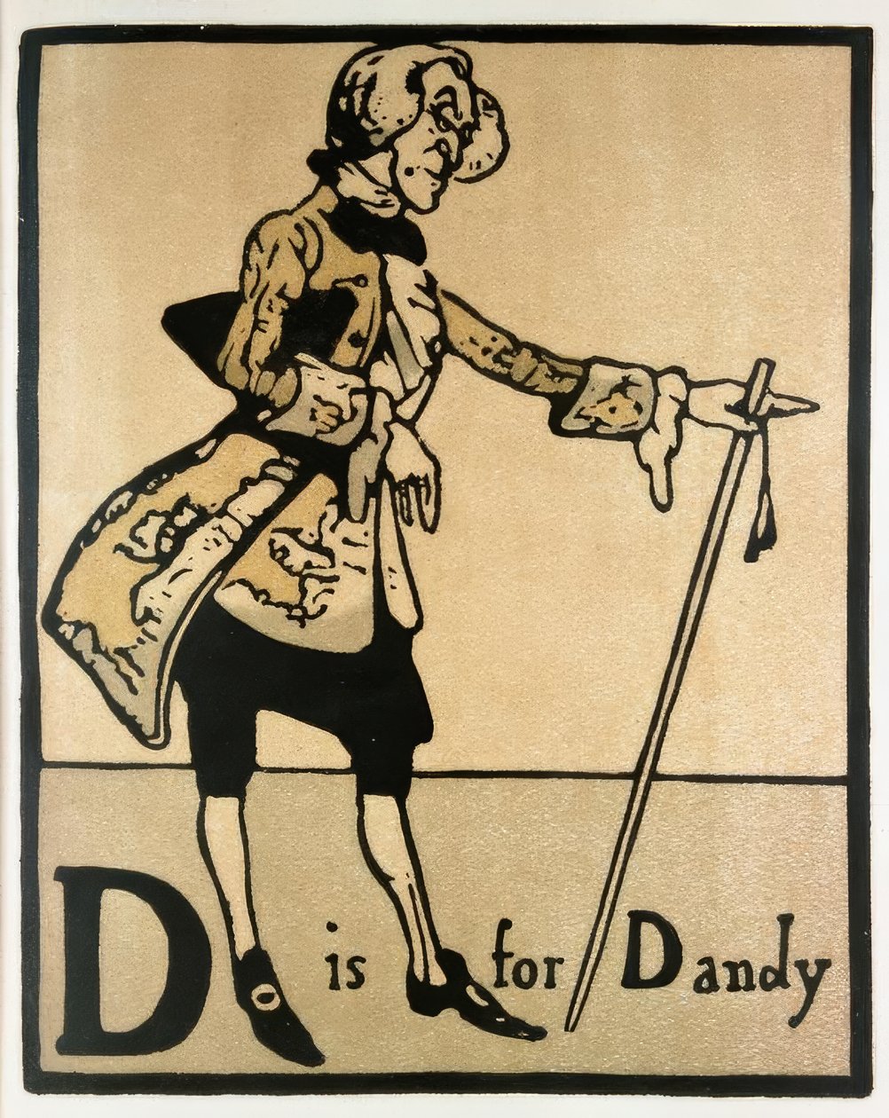 D é de Dandy de William Nicholson