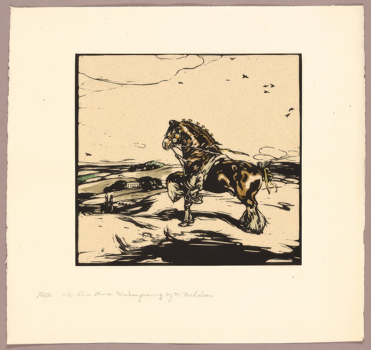 Das Shire Horse de William Nicholson