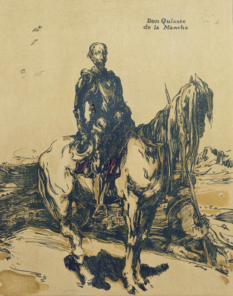 Dom Quixote de la Mancha, ilustração de 
