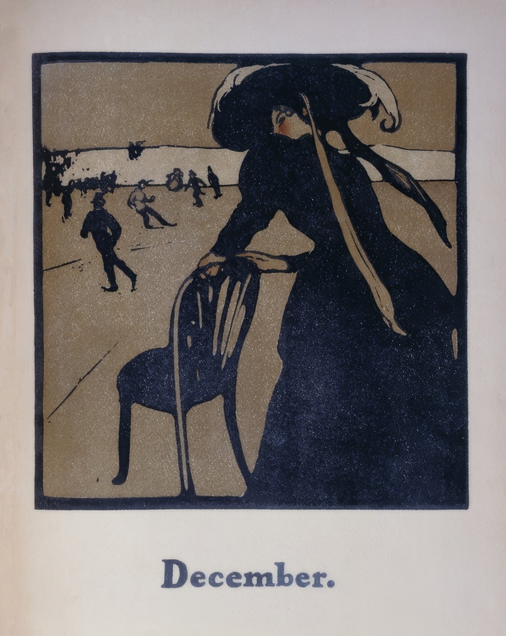 Patinagem no gelo de William Nicholson
