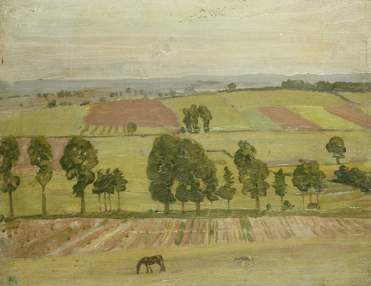 Planície de Glastonbury de William Nicholson