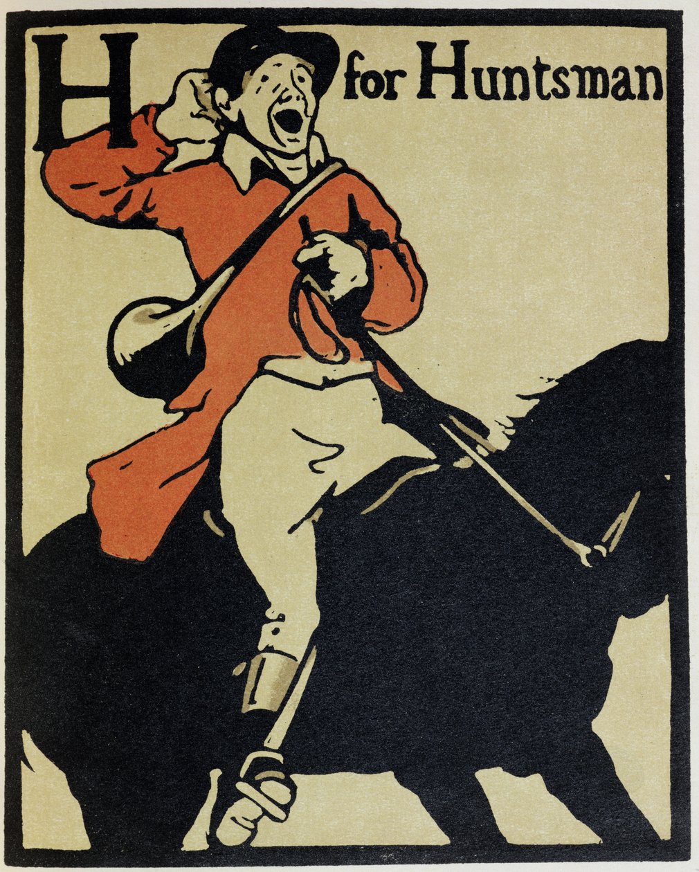 H é para Huntsman, ilustração de 