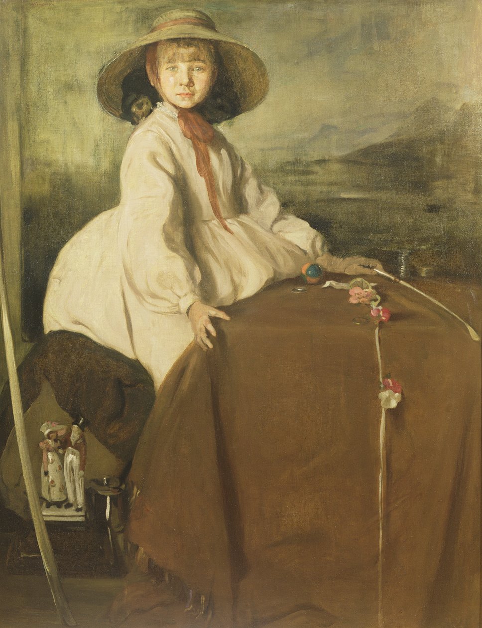 La Petite Marchand - Rosy Gordon Craig de William Nicholson