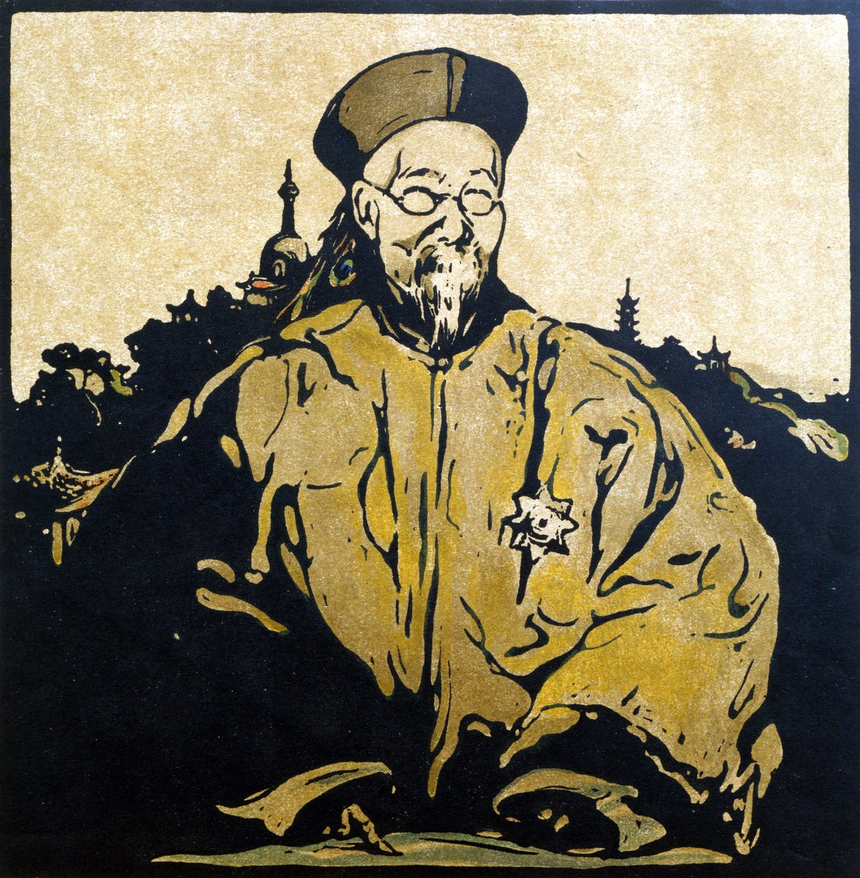 Li Hung Chang (1823-1901) ilustração de 