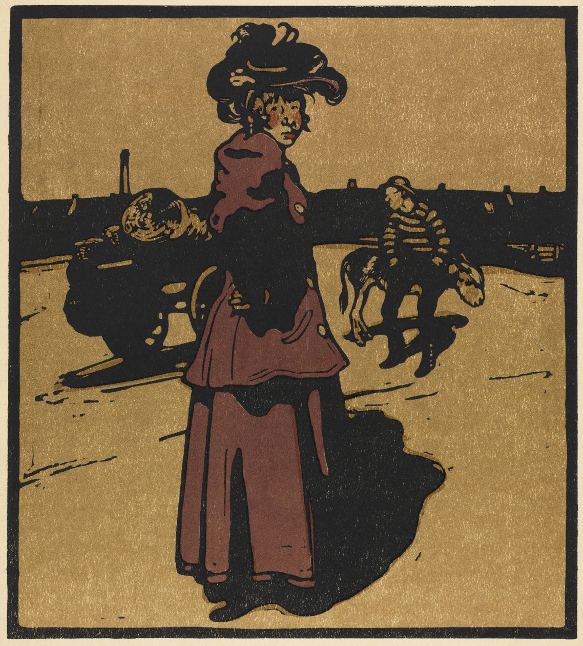 Tipos de Londres: Costermonger de William Nicholson