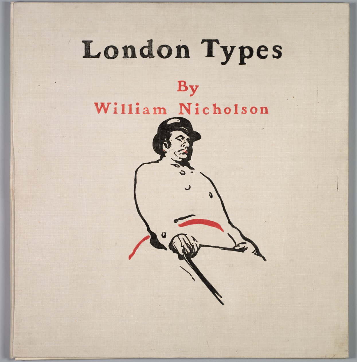 Tipos de Londres: Capa de William Nicholson