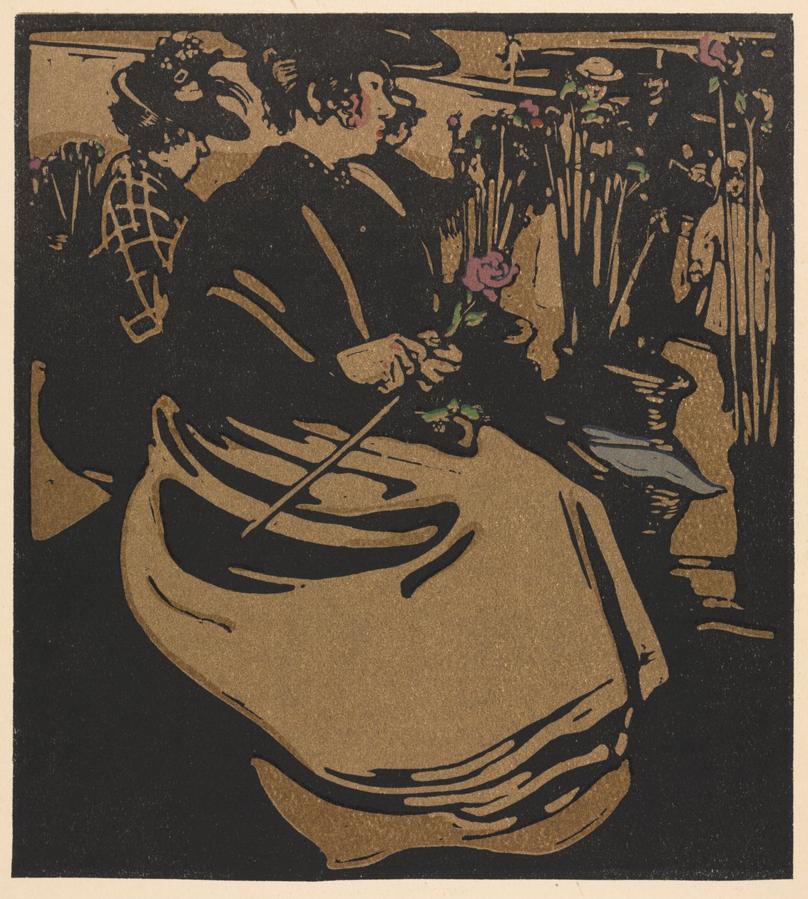 Tipos de Londres: Florista de William Nicholson