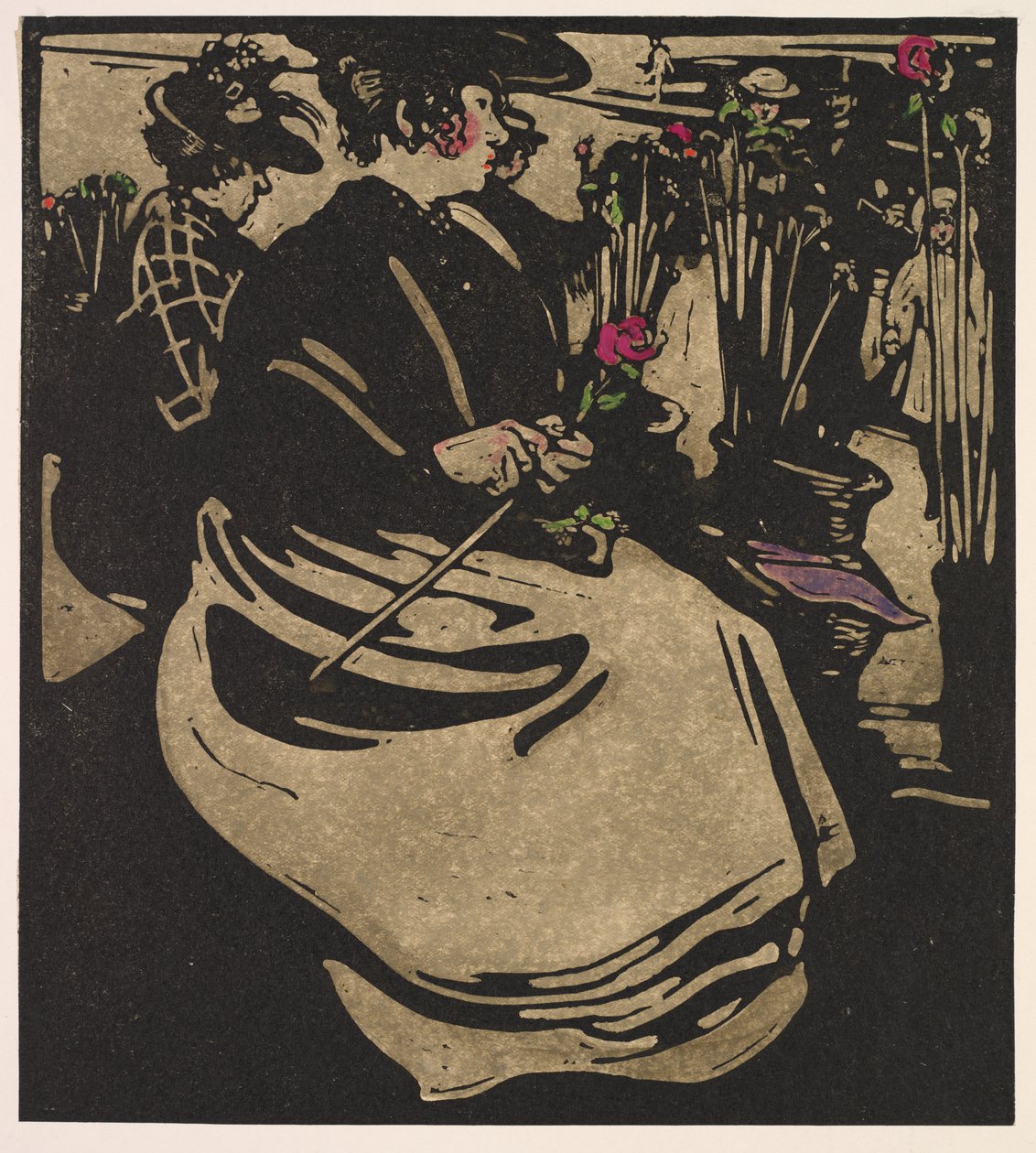 Tipos de Londres: Florista de William Nicholson