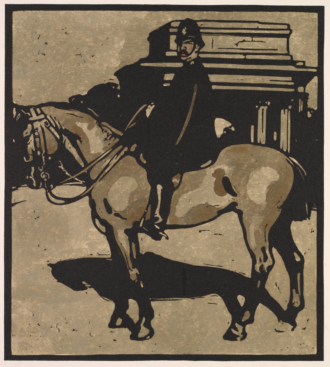 Tipos de Londres: Policial de William Nicholson