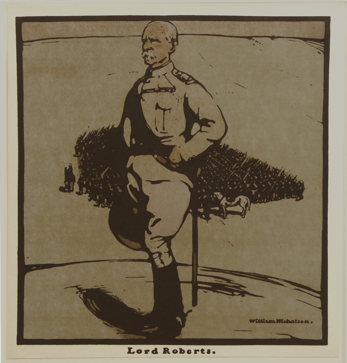 Lord Roberts, cerca de 1902 (chromolitho) de William Nicholson