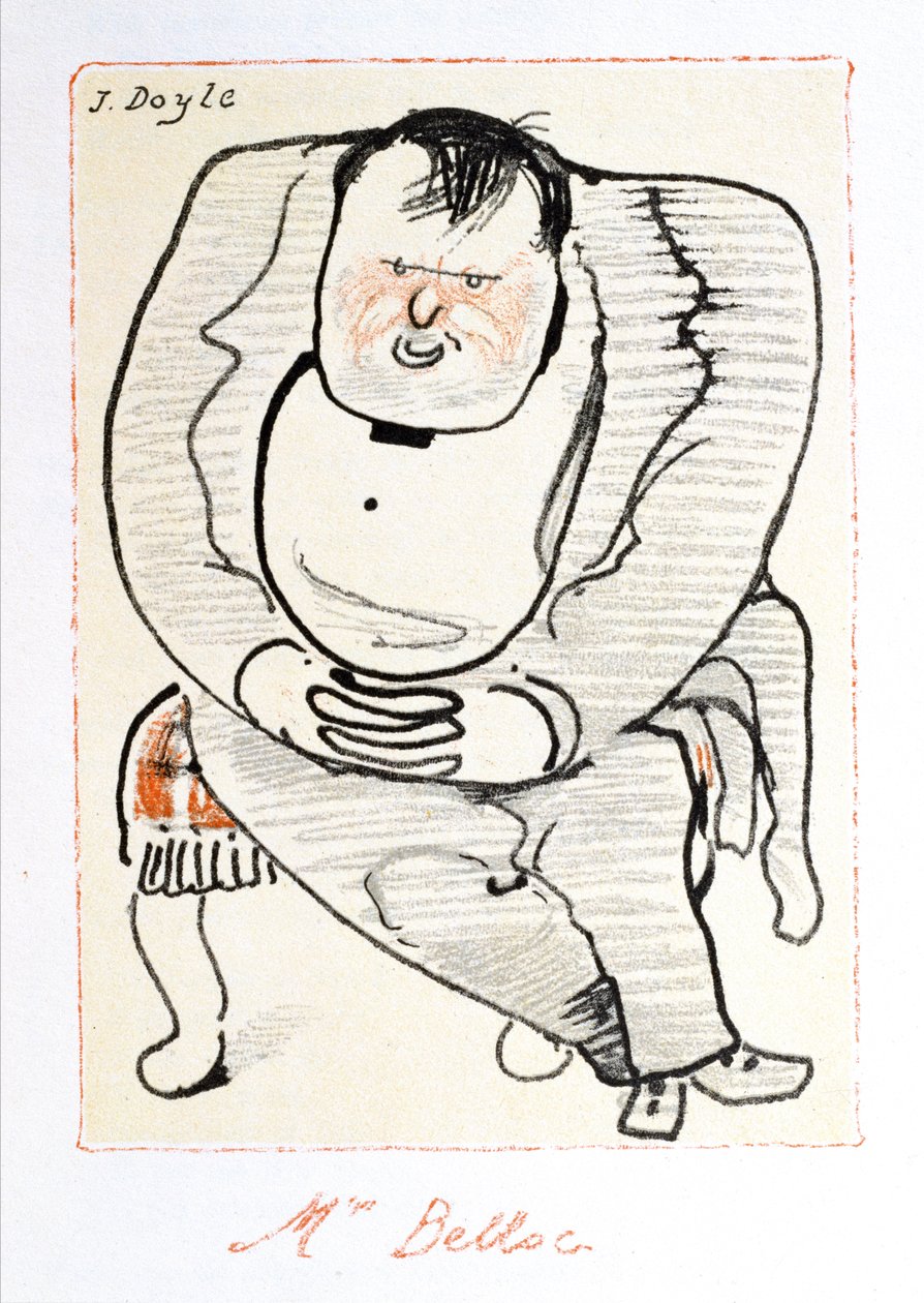 Sr. Belloc, ilustração de 