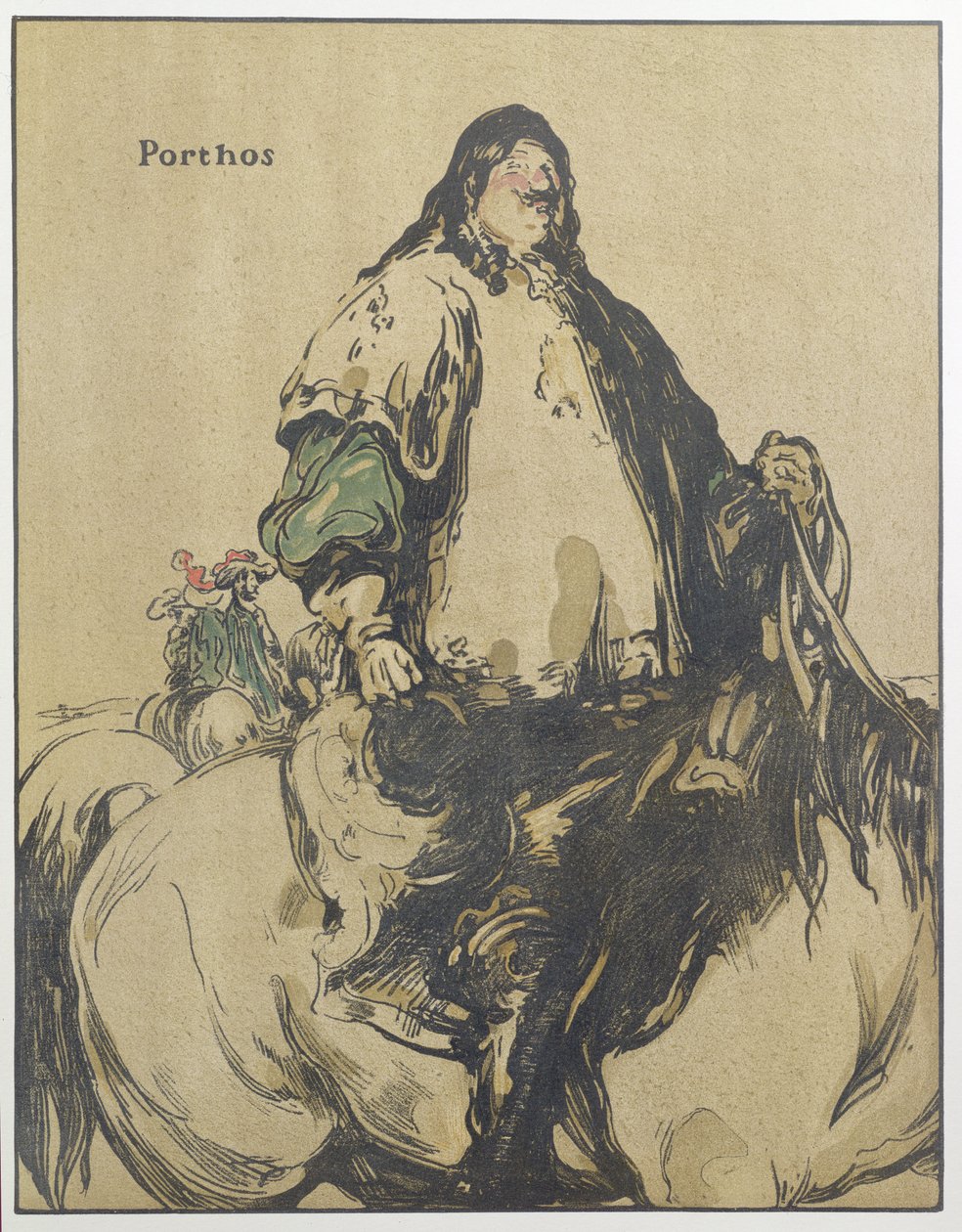Porthos, ilustração de 