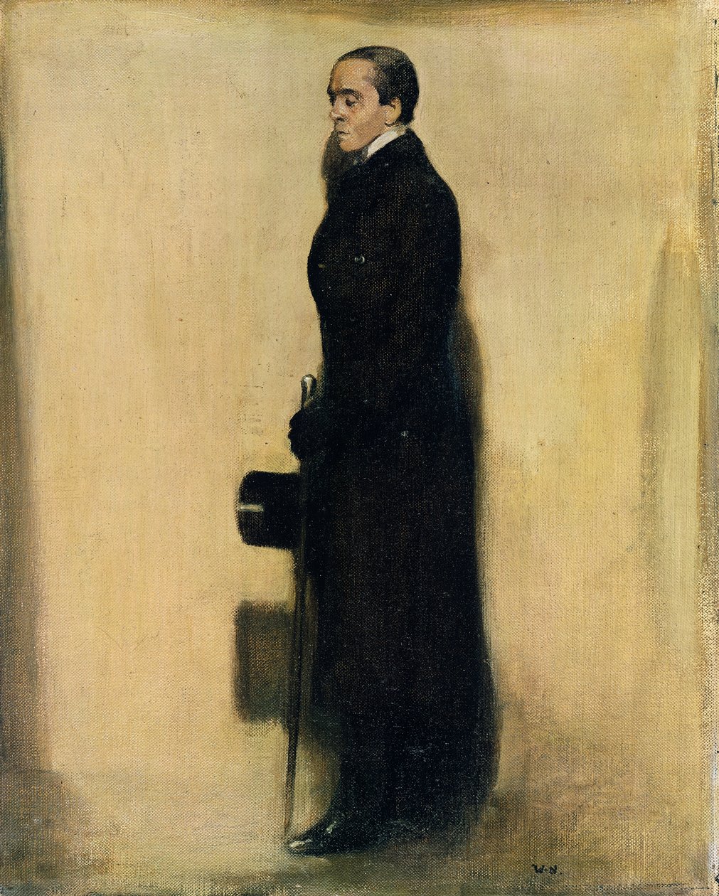 Retrato de Henry Maximilian Beerbohm de William Nicholson