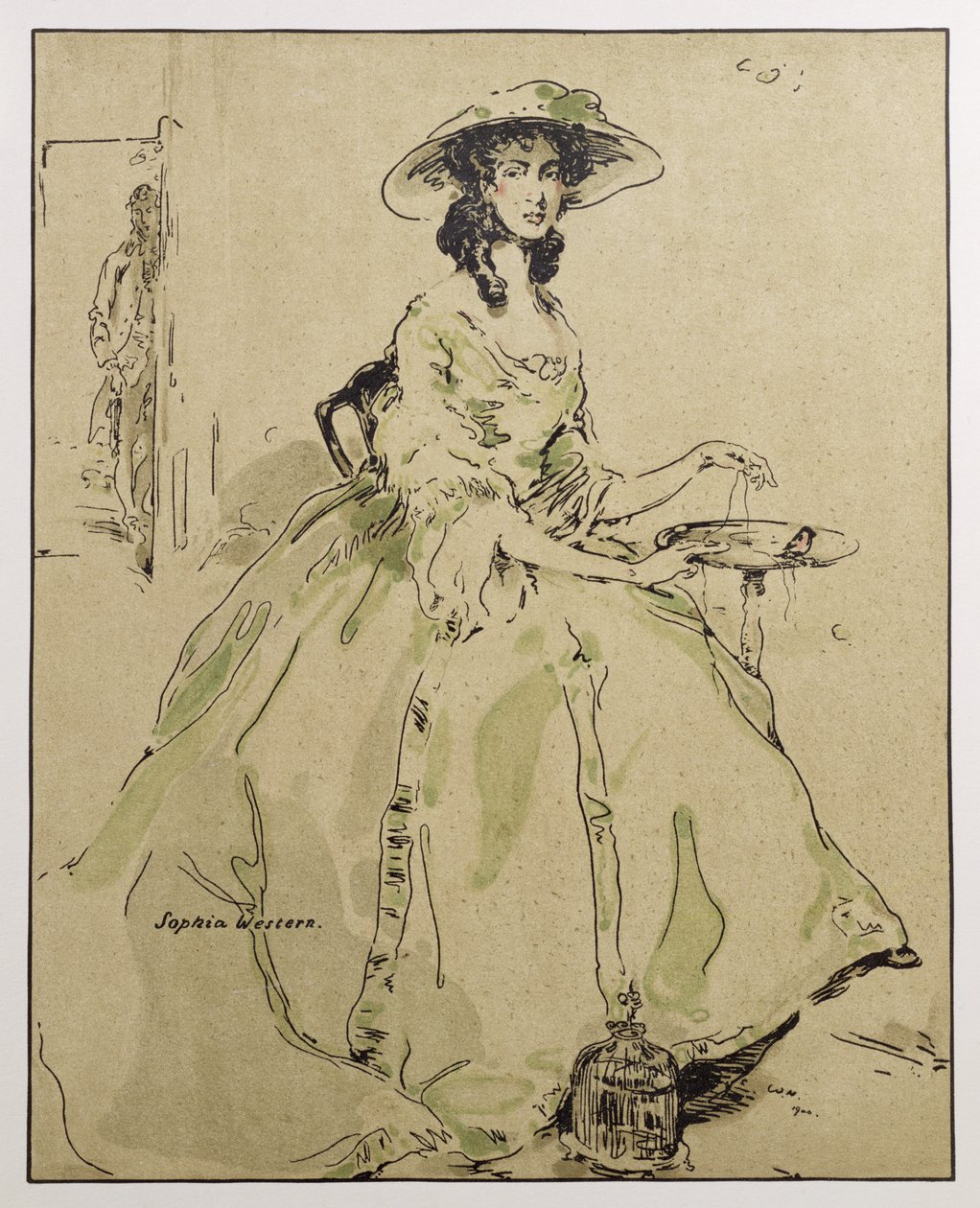 Sophia Western, ilustração de 
