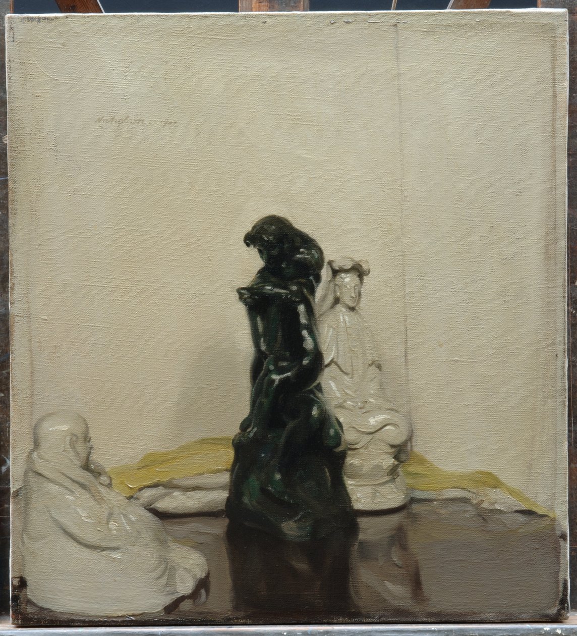 Estatuetas e Rodin Bronze de William Nicholson