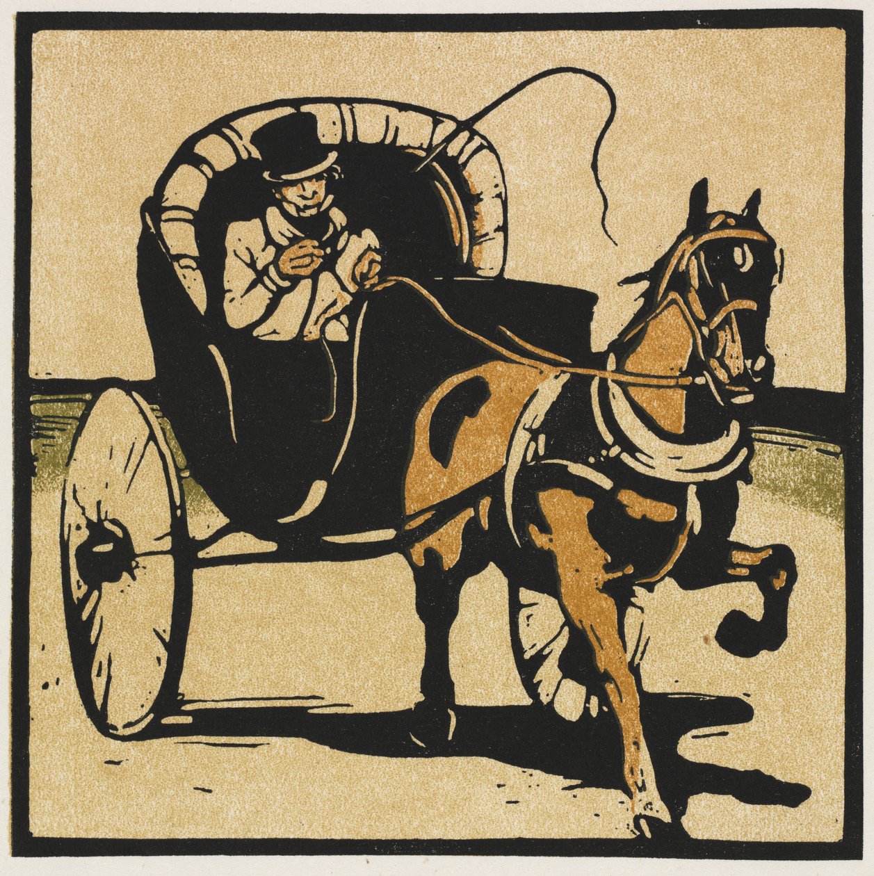 O Cabriolet de William Nicholson