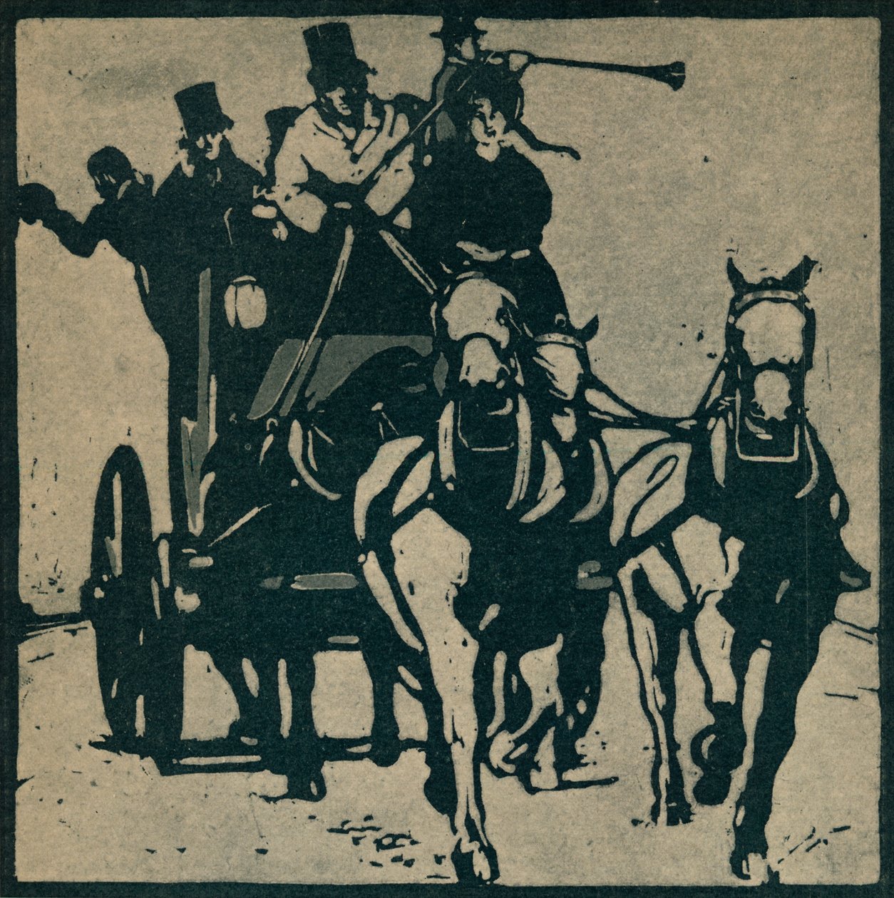 The Four-In-Hand, c1898, 1935. de William Nicholson