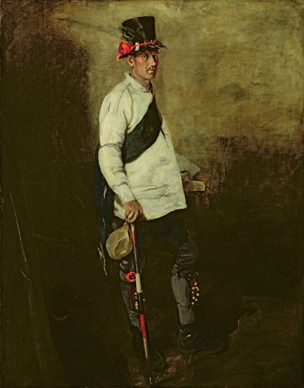 O dançarino de Morris (óleo sobre tela) de William Nicholson