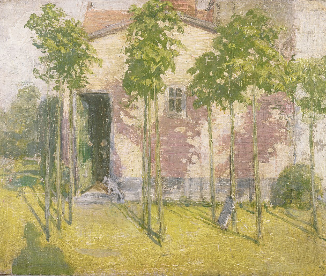 O Estúdio na Primavera, Sutton Veny de William Nicholson