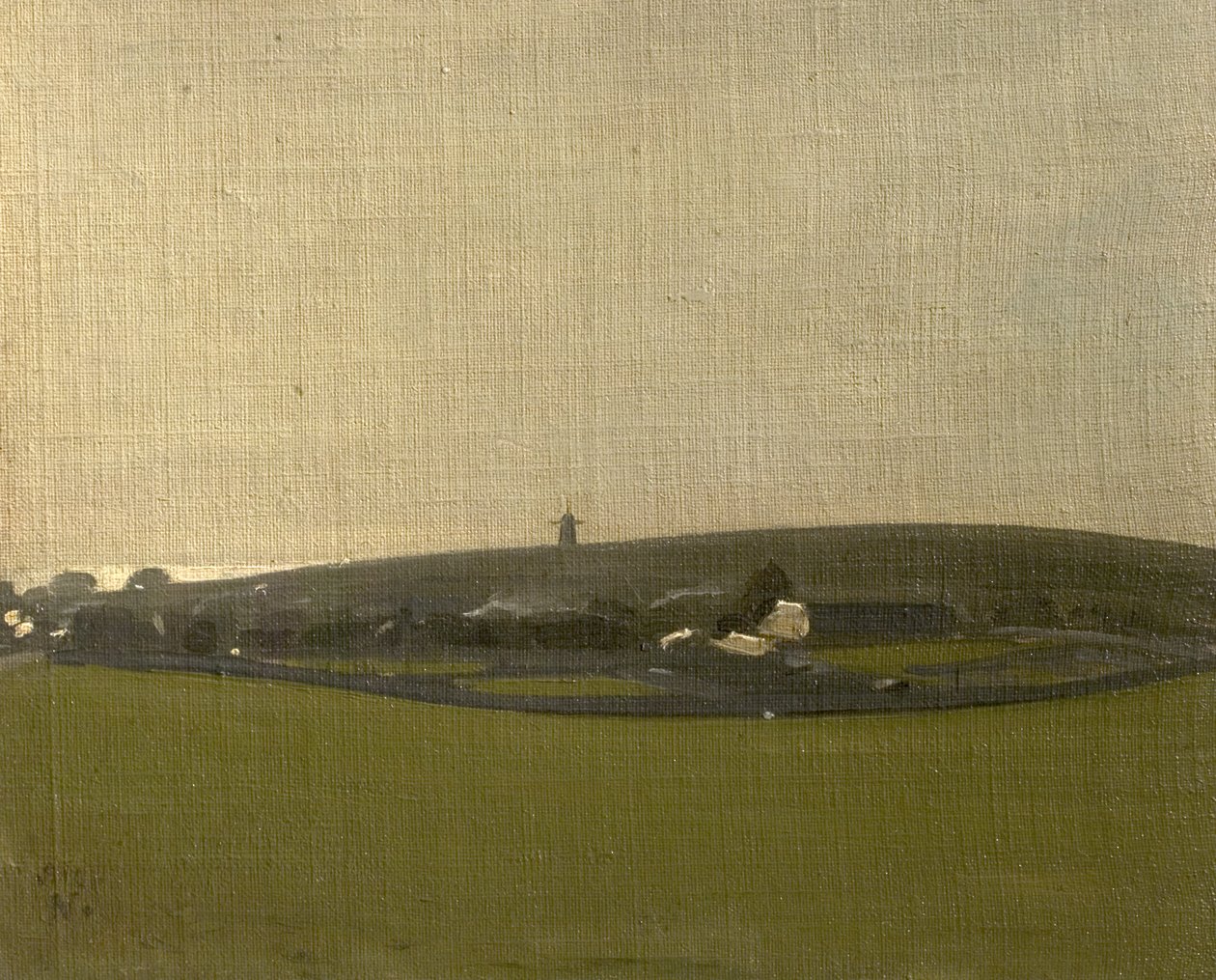 O Moinho de vento, Brighton Downs, Rottingdean de William Nicholson