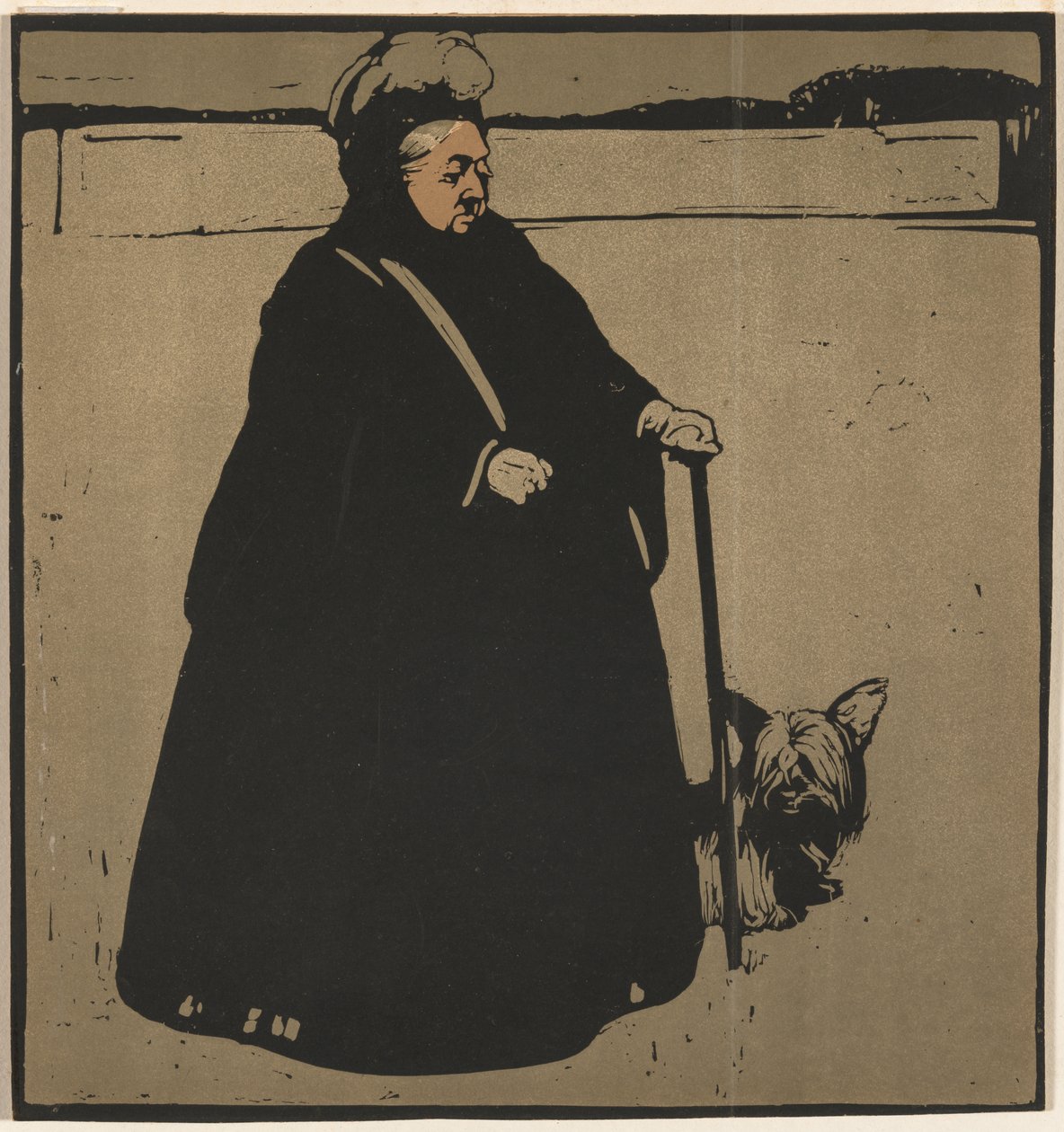 Doze Retratos: H. M. a Rainha de William Nicholson