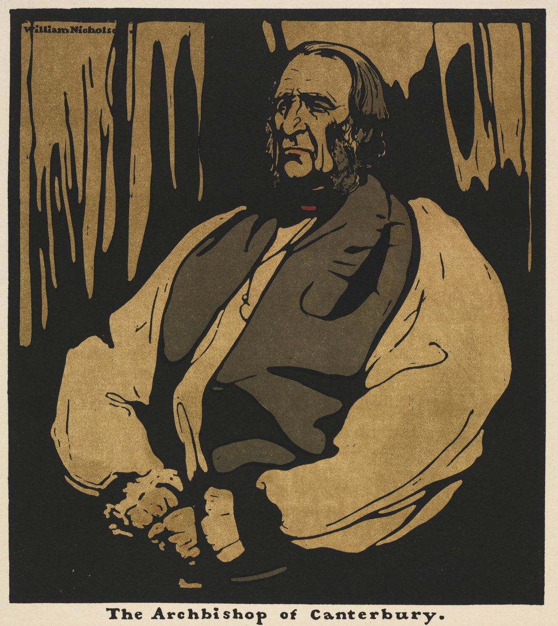 Doze Retratos: O Arcebispo de Cantuária de William Nicholson