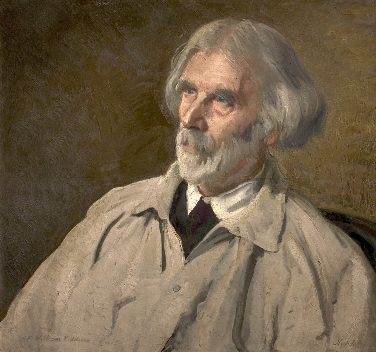 William Kiddier (óleo sobre madeira) de William Nicholson
