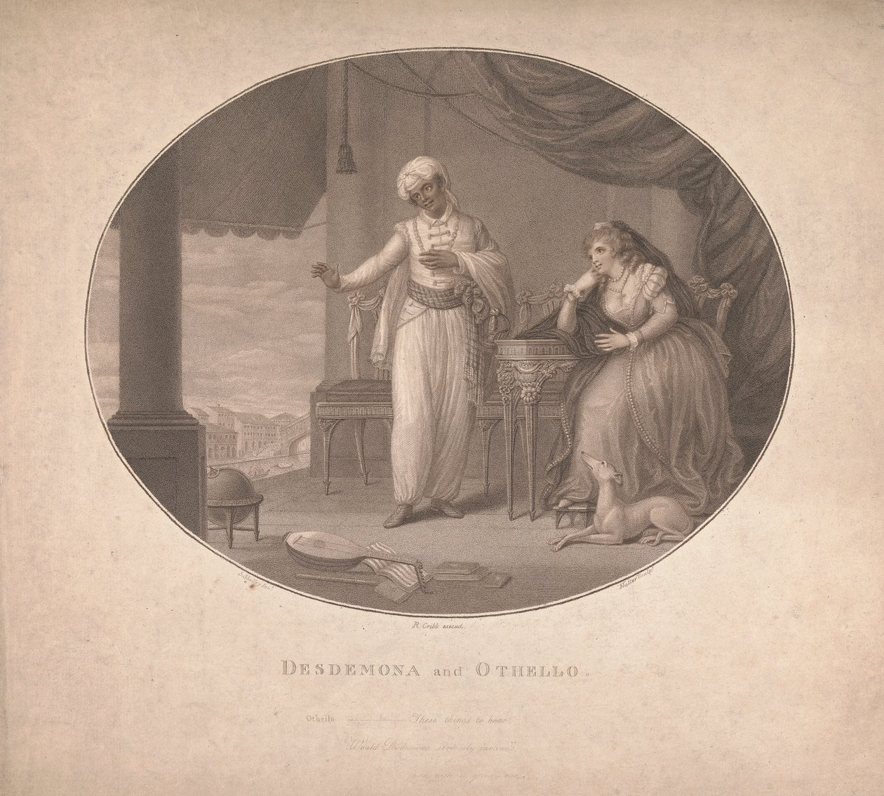 Desdemona e Othello de William Nutter