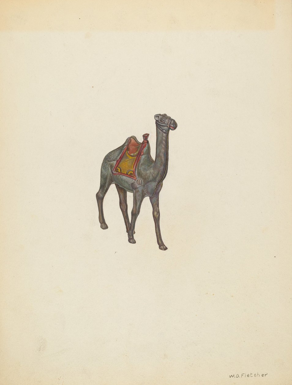 Bank Camel, c. 1940. de William O. Fletcher
