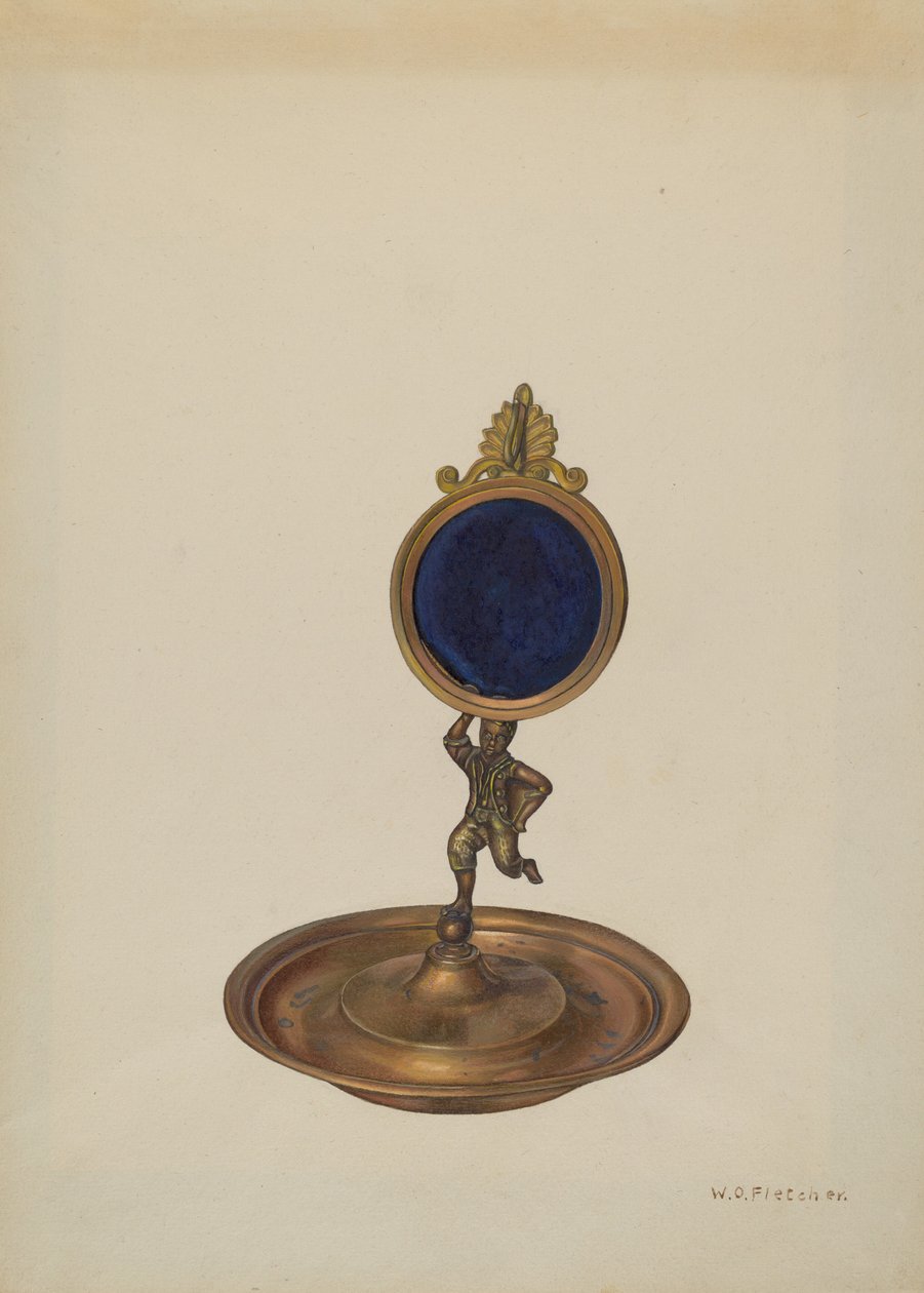 Pickaninny Watch Stand, c. 1940. de William O. Fletcher