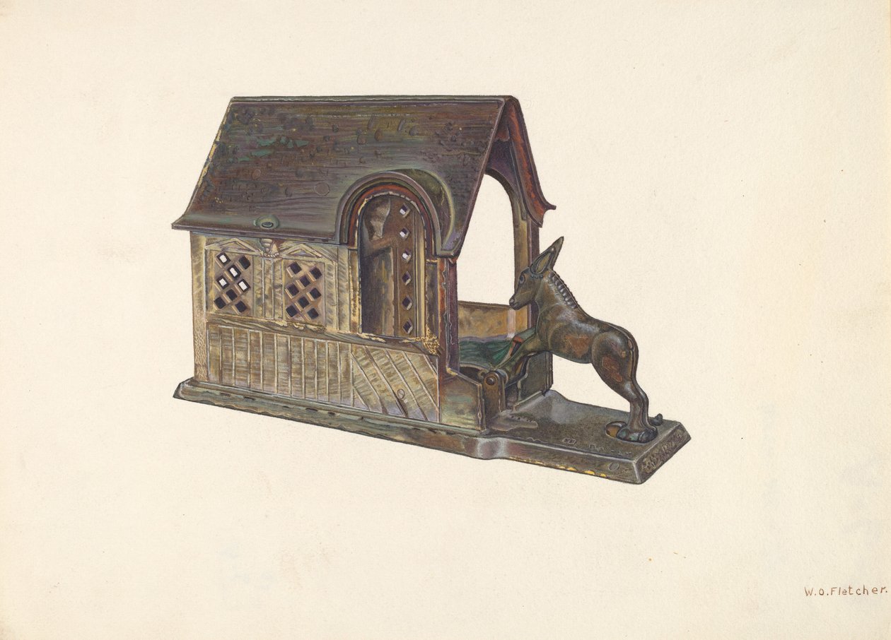 Toy Bank, c. 1940. de William O. Fletcher