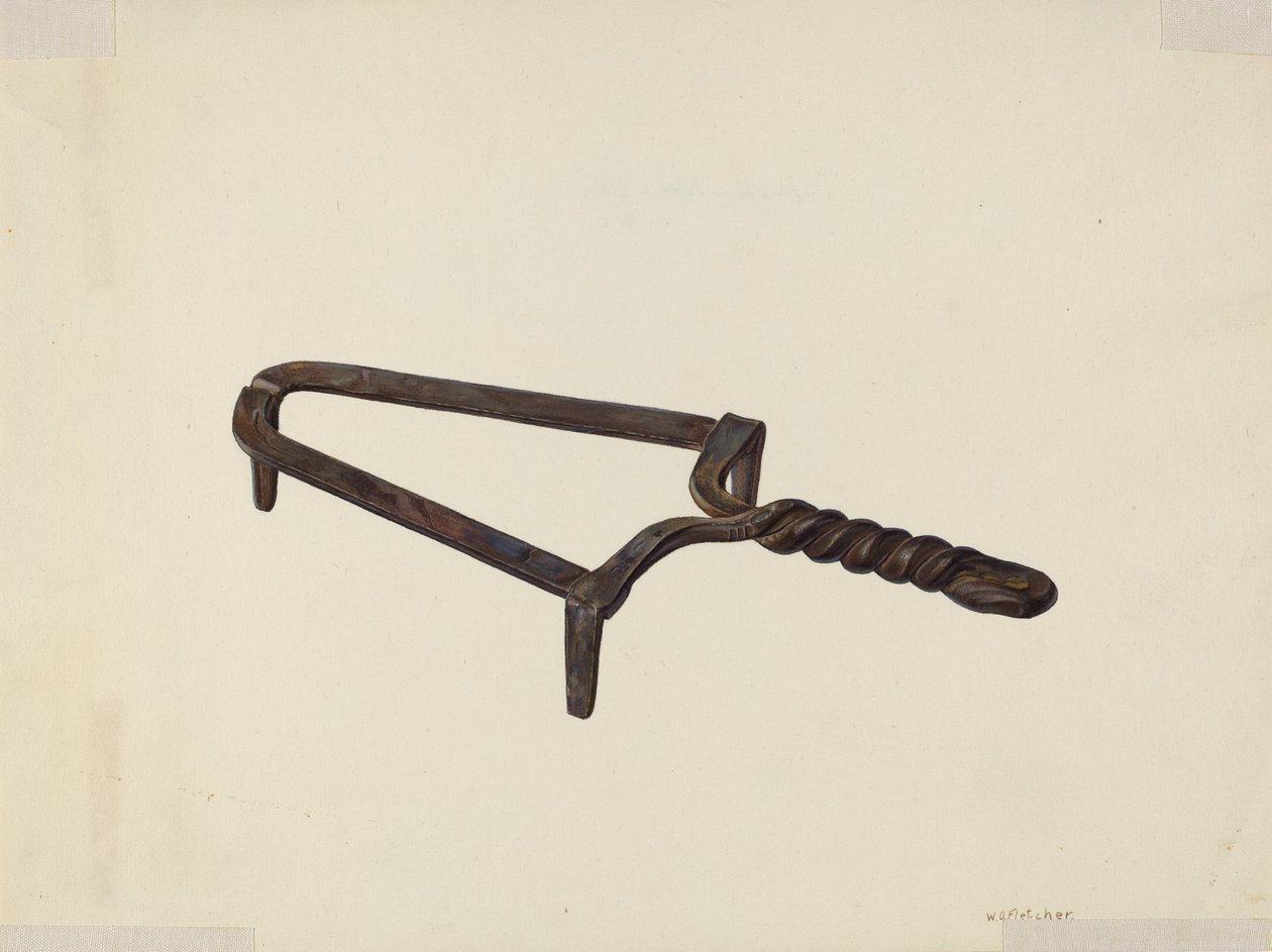 Trivet, c. 1939. de William O. Fletcher