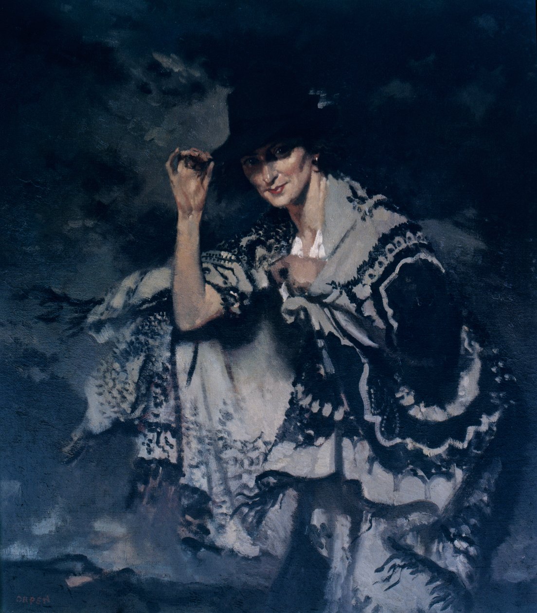 Um ilhéu de Aran (óleo sobre tela) de William Orpen