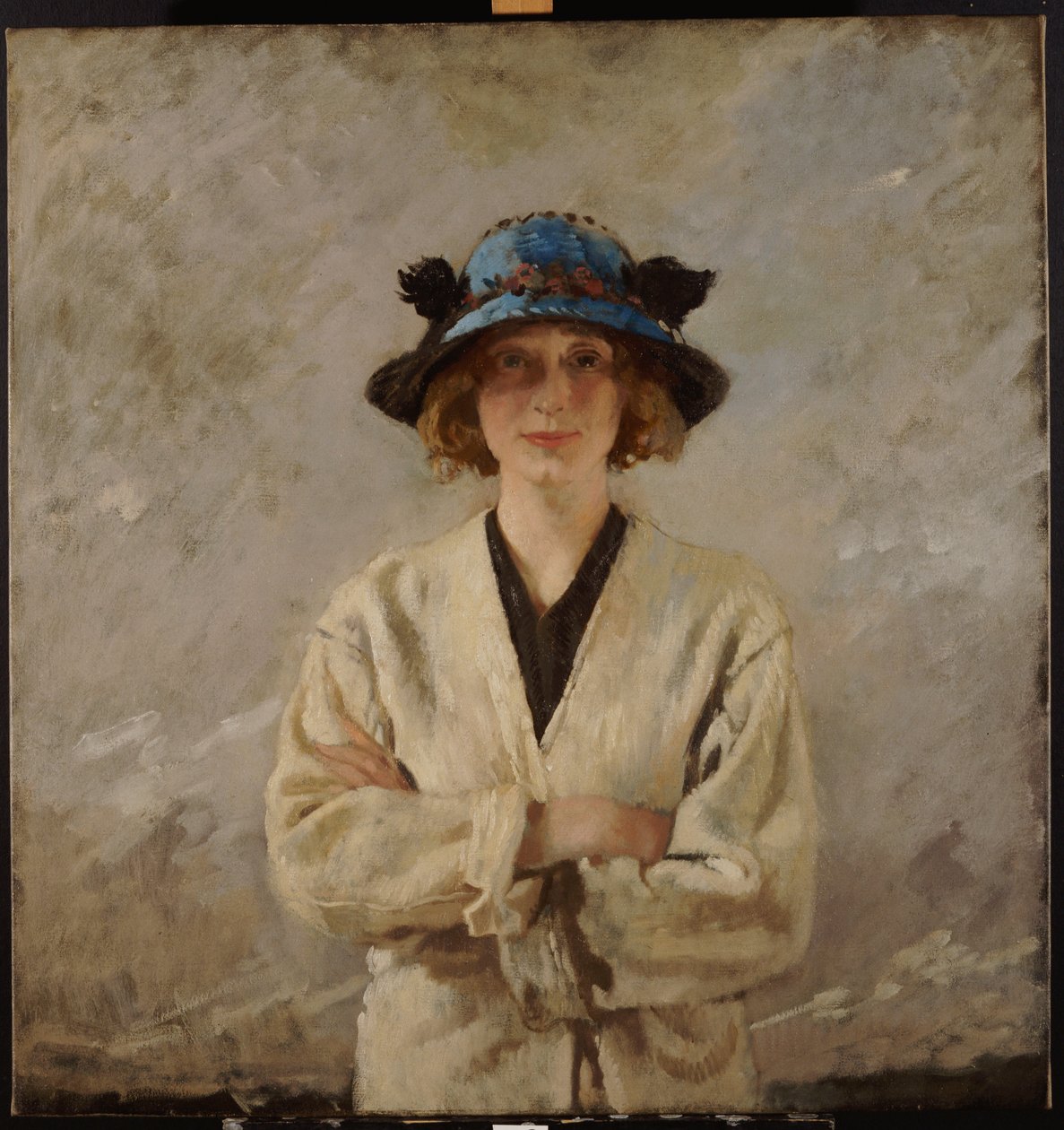 Menina de chapéu azul, 1912 de William Orpen