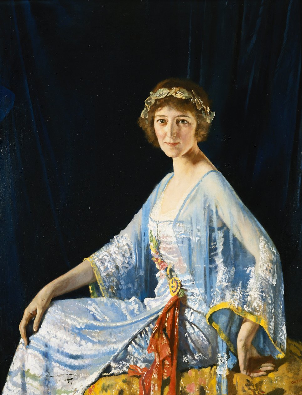 Senhora Georgina Drum, 1920 de William Orpen