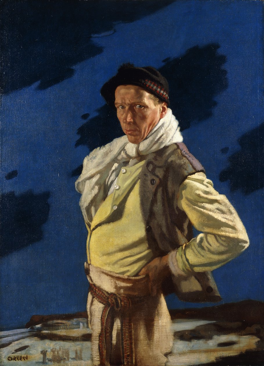 O homem de Aran de William Orpen