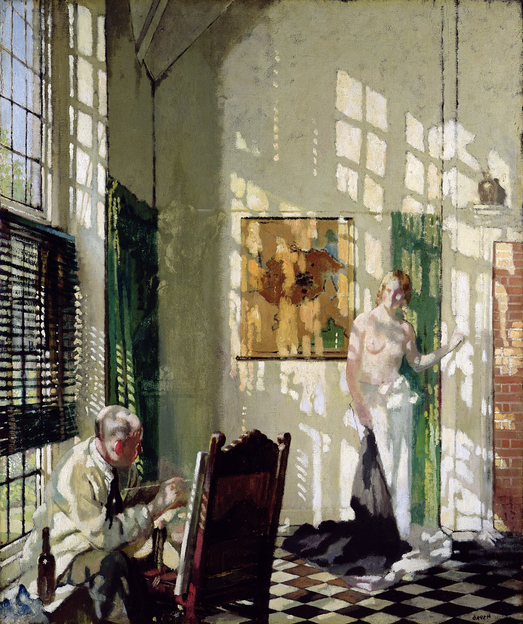 The Studio (óleo sobre tela) de William Orpen