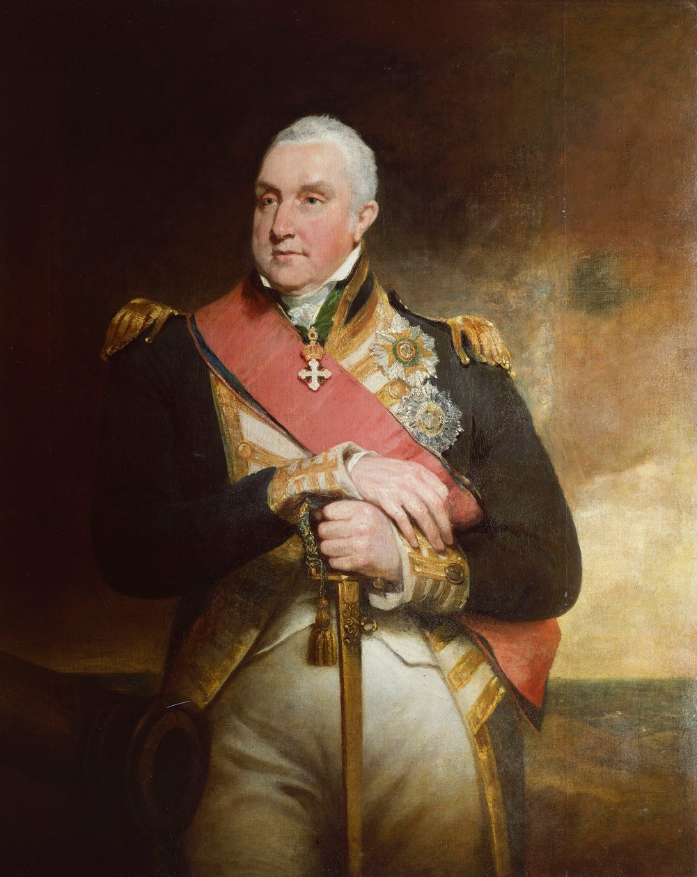 Almirante Edward Pellew de William Owen