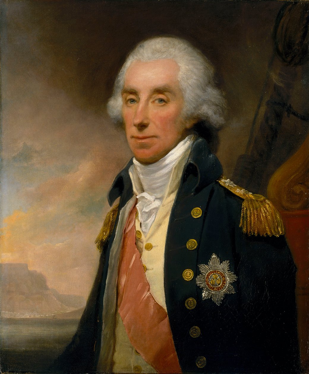 Almirante Lord George Keith Elphinstone de William Owen