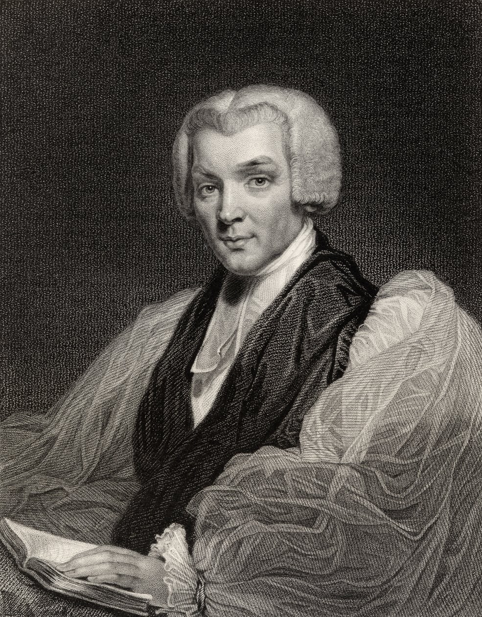 William Howley, gravado por W. Holl, de &39;National Portrait Gallery, volume II&39;, publicado c.1835 (lito) de William Owen