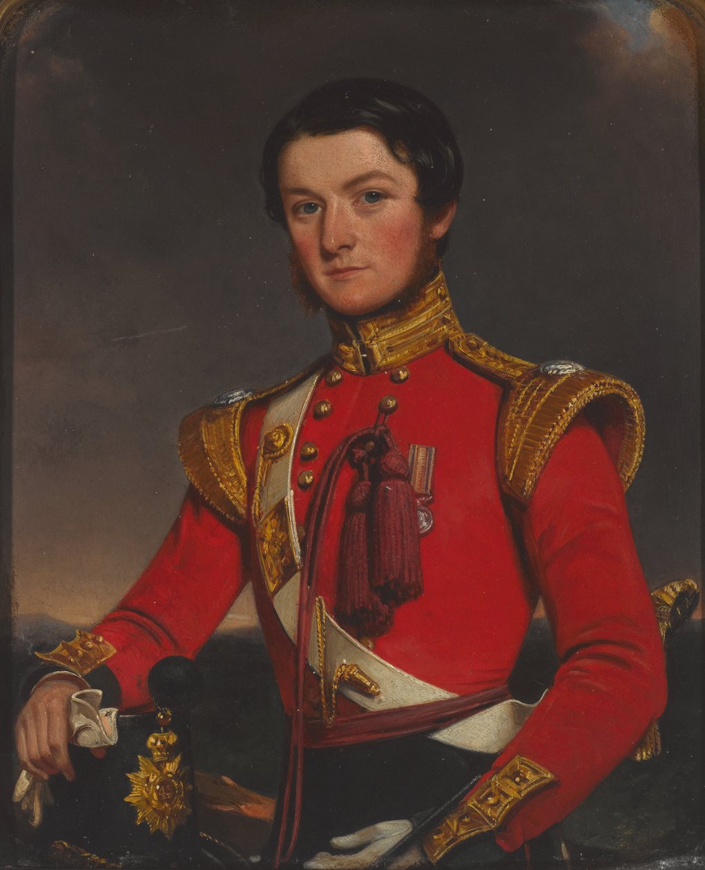 Tenente William Fleming, 45º (Nottinghamshire) Regimento de Infantaria de William Owen Harling