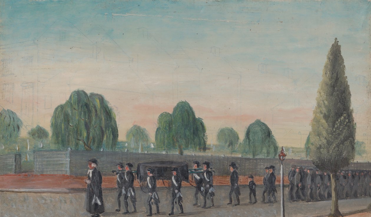 Procissão Funerária Adulta, 1870s. de William P. Chappel