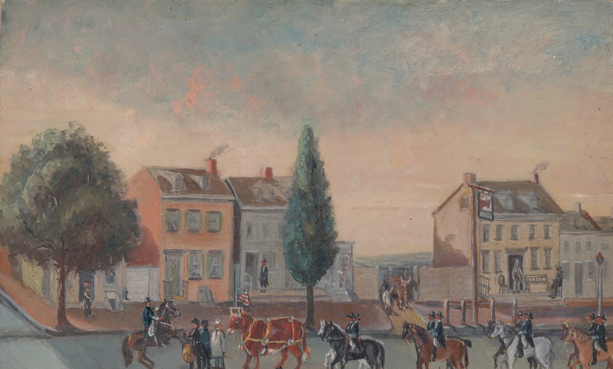 Taverna Cabeça de Touro, década de 1870. de William P. Chappel