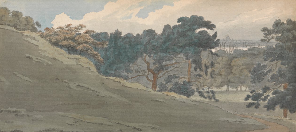 Vista de Greenwich Park de William P. Sherlock