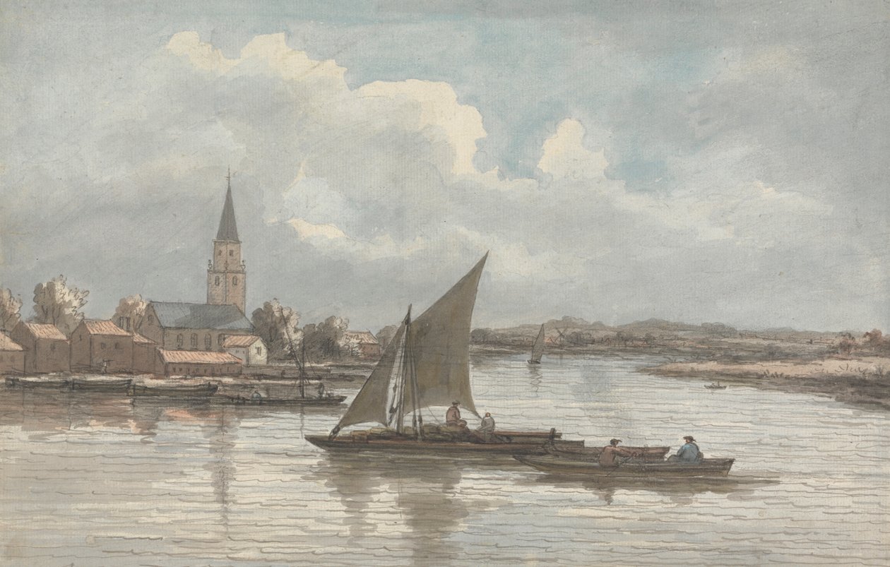 Vista sobre o Tamisa em Batersea de William P. Sherlock