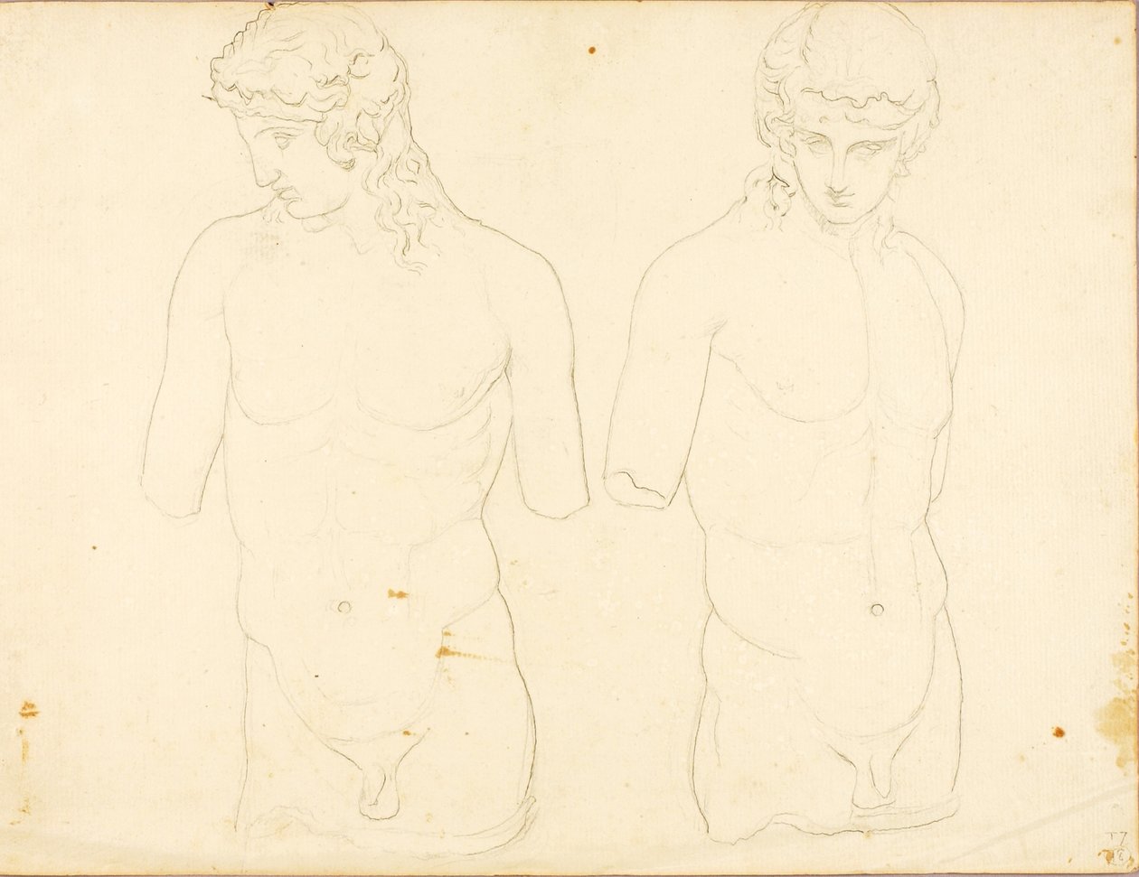 Eros (Vaticano n.º 250), duas vistas de William Page