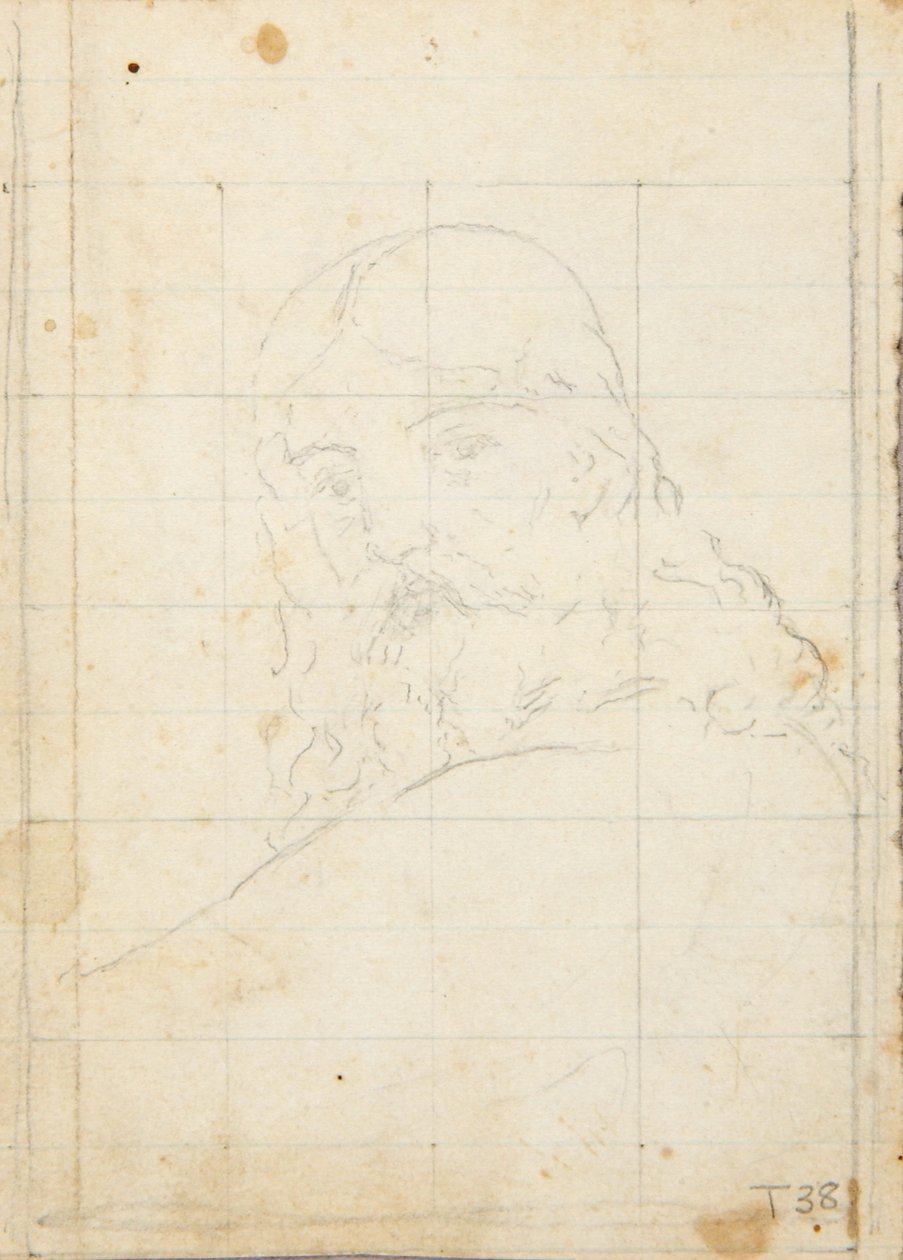 Cabeça de Cristo de William Page
