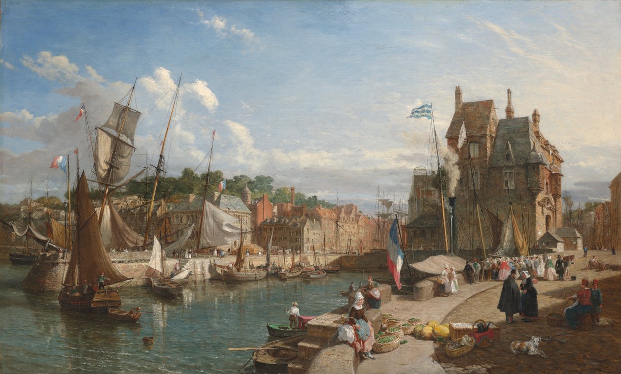 Honfleur, Normandia de William Parrott