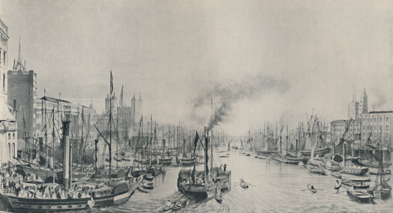 A piscina: viagens de vapor, 1841, 1920 de William Parrott