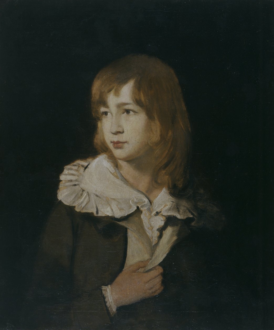 Retrato de um rapaz, John Parry of Garden, c.1788-89 (óleo sobre tela) de William Parry